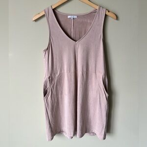 Z Supply V Neck Midi Dress Size Small